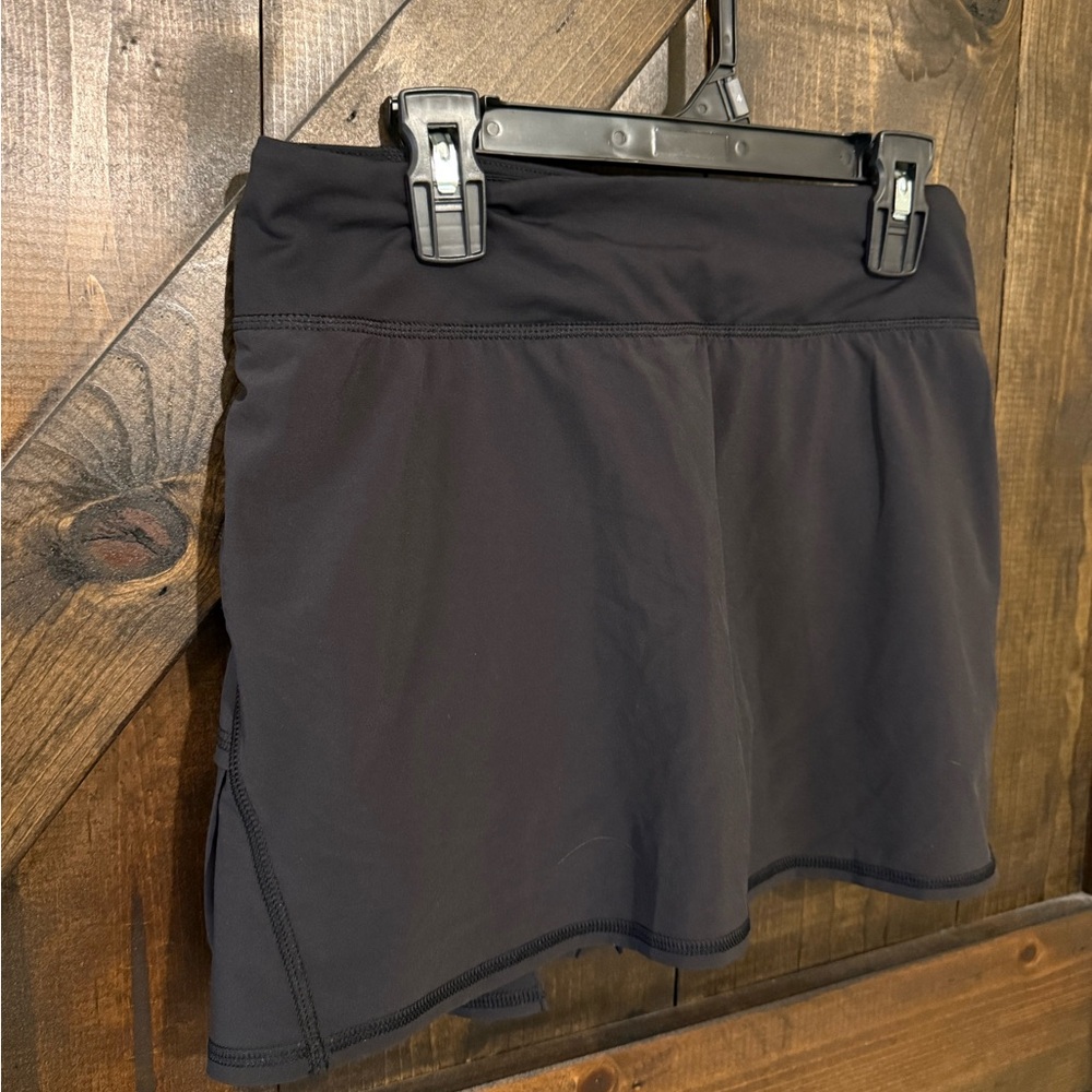 lululemon athletica Black Active Skort with Built-In Shorts